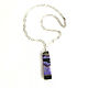 Agate pendant on a chain 'Anticipation' purple long. Pendants. Irina Moro. My Livemaster. Фото №5