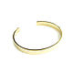 Gold-plated bracelet 'Minimalism' gold metal bracelet, Hard bracelet, Moscow,  Фото №1