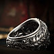 Ring: Skull Ring Baroque. Rings. aleksandr5 (Aleksandr5). My Livemaster. Фото №4