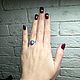 Silver kyanite ring, kyanite ring,kyanite ring. Rings. Irina Moro. Online shopping on My Livemaster.  Фото №2