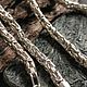 Цепь из серебра - Лисий хвост (d 6 мм). Цепочка. Altay-strong. Интернет-магазин Ярмарка Мастеров.  Фото №2
