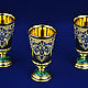 Order GLASSES WITH MALACHITE. wow-zlat-gifts (wow-zlat-gifts). Livemaster. . Shot Glasses Фото №3