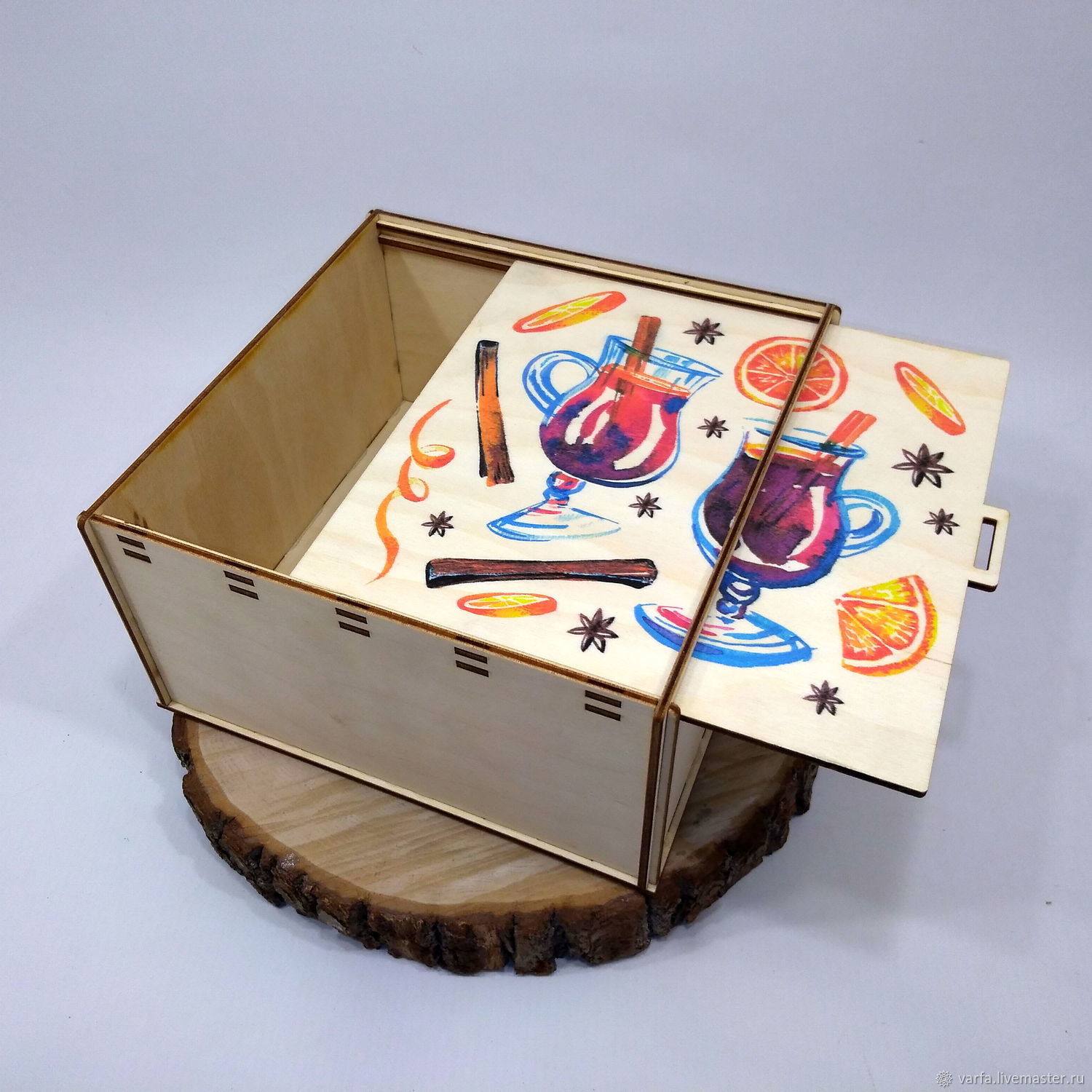 Деревянная коробка для подарка – купить на Ярмарке Мастеров – JV5V6RU ...