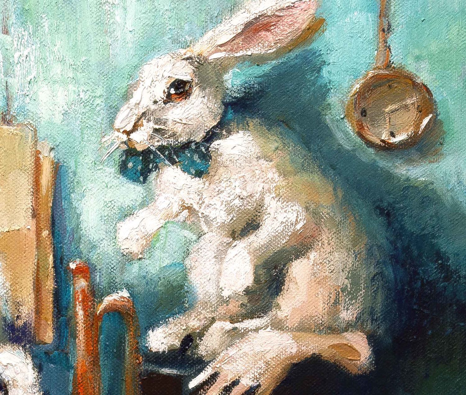 Картина маслом Алиса в стране чудес, 30 х 30см в интернет-магазине на ...