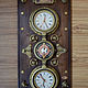 Wall decorative clock 'Annihilator of time', Watch, Serpukhov,  Фото №1