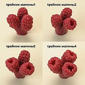 Материалы для творчества handmade. Livemaster - original item Silicone shape raspberry Tees 1-4. Handmade.