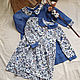 Cotton dress for girls with long sleeves. Childrens Dress. ivavavilonskaya. Online shopping on My Livemaster.  Фото №2