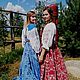 Blue kosoklinny sundress, Costumes3, Bryansk,  Фото №1