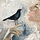 Girl and bird, bedroom painting, oil on canvas. Pictures. myfoxyart (MyFoxyArt). My Livemaster. Фото №4