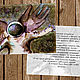 Postcard with a fairy Tale for good people ' Cosmos'. Cards. Skazki dlya horoshih lyudej. Интернет-магазин Ярмарка Мастеров.  Фото №2