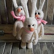 Куклы и игрушки handmade. Livemaster - original item Felt toy of rabbit. Handmade.