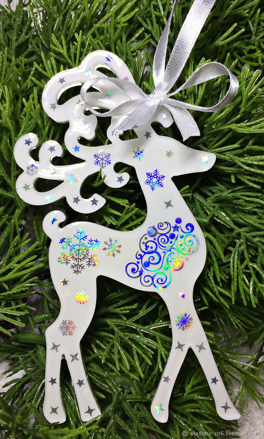Игрушки: Новогодний волшебный олень в интернет-магазине на Ярмарке ...