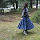 Tweed wool skirt blue. Skirts. Katlen-store. My Livemaster. Фото №5