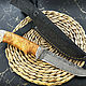 Подарочный нож из дамасской стали, Ножи, Ворсма,  Фото №1