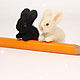Miniature rabbits. Miniature figurines. ufawooltoys (ufawooltoys). My Livemaster. Фото №5