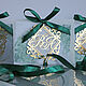 'Gold & Emerald' wedding invitations, Invitations, Moscow,  Фото №1