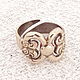 Ring women's charm double-Headed Gryphon of metal, Amulet, Novosibirsk,  Фото №1