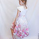 Felted dress for girls 'Pink vintage'. Childrens Dress. Nataly Kara - одежда из тонкого войлока. My Livemaster. Фото №6