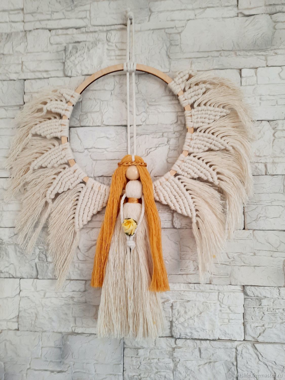 Macrame dolls, macrame Angel, Macrame Wall Hanging, Nursery Room