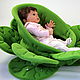 The cradle chair for doll Cabbage, Doll furniture, St. Petersburg,  Фото №1