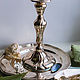 Antique High Silvered Candle Holder WMF Germany. Candlesticks. vintage-me. Online shopping on My Livemaster.  Фото №2