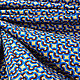 Джинс тонкий сине-коричневый узор, Ткани, Сочи,  Фото №1