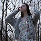 Заказать Бомбер вязаный. Fluffy evening. Ярмарка Мастеров. . Кардиганы Фото №3