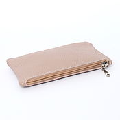 Сумки и аксессуары handmade. Livemaster - original item Wallet Leather Pink Clutch Bag Pocket Case Organizer Pencil Case Cosmetic Bag. Handmade.
