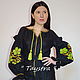 Black Dress Vyshyvanka Ukrainian embroidery, Boho Dress, ethnostyle, Dresses, Sevastopol,  Фото №1