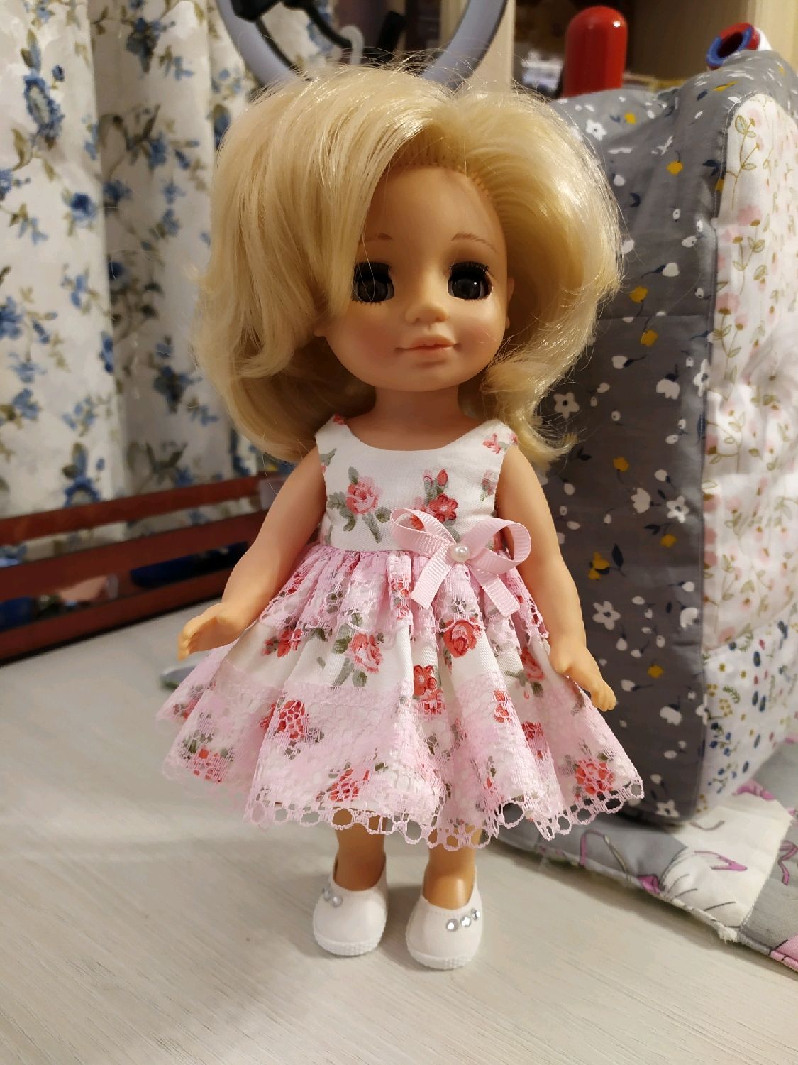 Одежда для кукол Анастасия Весна Розовый ажур -Коллекция 