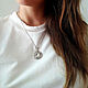 Yin Yang pendant, Phoenix and Dragon silver 925 (P31). Pendant. anna-epifanova. My Livemaster. Фото №5