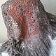 Fishnet knitted shawl, Soulful, handmade. Shawls. hand knitting from Galina Akhmedova. Online shopping on My Livemaster.  Фото №2