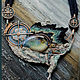 "Aurora Polaris 1820" колье. Колье. Julia Chernopazova Art Jewelry. Интернет-магазин Ярмарка Мастеров.  Фото №2