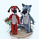 Пёс и волк. Амигуруми куклы и игрушки. Надежда (Кафетина). Интернет-магазин Ярмарка Мастеров.  Фото №2
