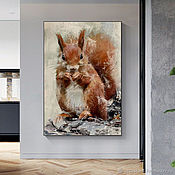Картины на холсте маслом Бабочка картина в интерьер дома на заказ