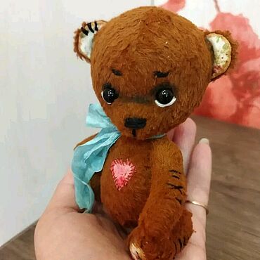 Куклы и игрушки ручной работы. Ярмарка Мастеров - ручная работа Мишка малыш. Handmade.