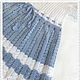 Knitted baby dress for baby girl "Blue tenderness". . Magic lace. Online shopping on My Livemaster.  Фото №2
