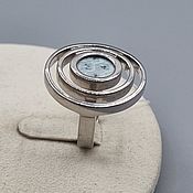Украшения handmade. Livemaster - original item Silver ring with artificial insert. Handmade.