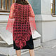 Summer linen shawl Pink dream knitting. Shawls. Bright Shawls by BorchankaZL. Online shopping on My Livemaster.  Фото №2
