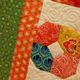 Лоскутное одеяло покрывало для кроватки. Handmade.