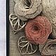 Декоративная маска из джутовой нити. Маски интерьерные. Varavyshka. Интернет-магазин Ярмарка Мастеров.  Фото №2