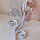 Order Wrought iron bracket 'Twig'. Forged Art. Livemaster. . Interior elements Фото №3