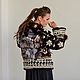 Crochet lace jacket, bridal cape, wedding cape, real fur coat. Wedding accessories. Nadezhda Perepelitsa. My Livemaster. Фото №4