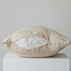 Pillow ' Melted milk'. Pillow. Hill & Mill. Online shopping on My Livemaster.  Фото №2
