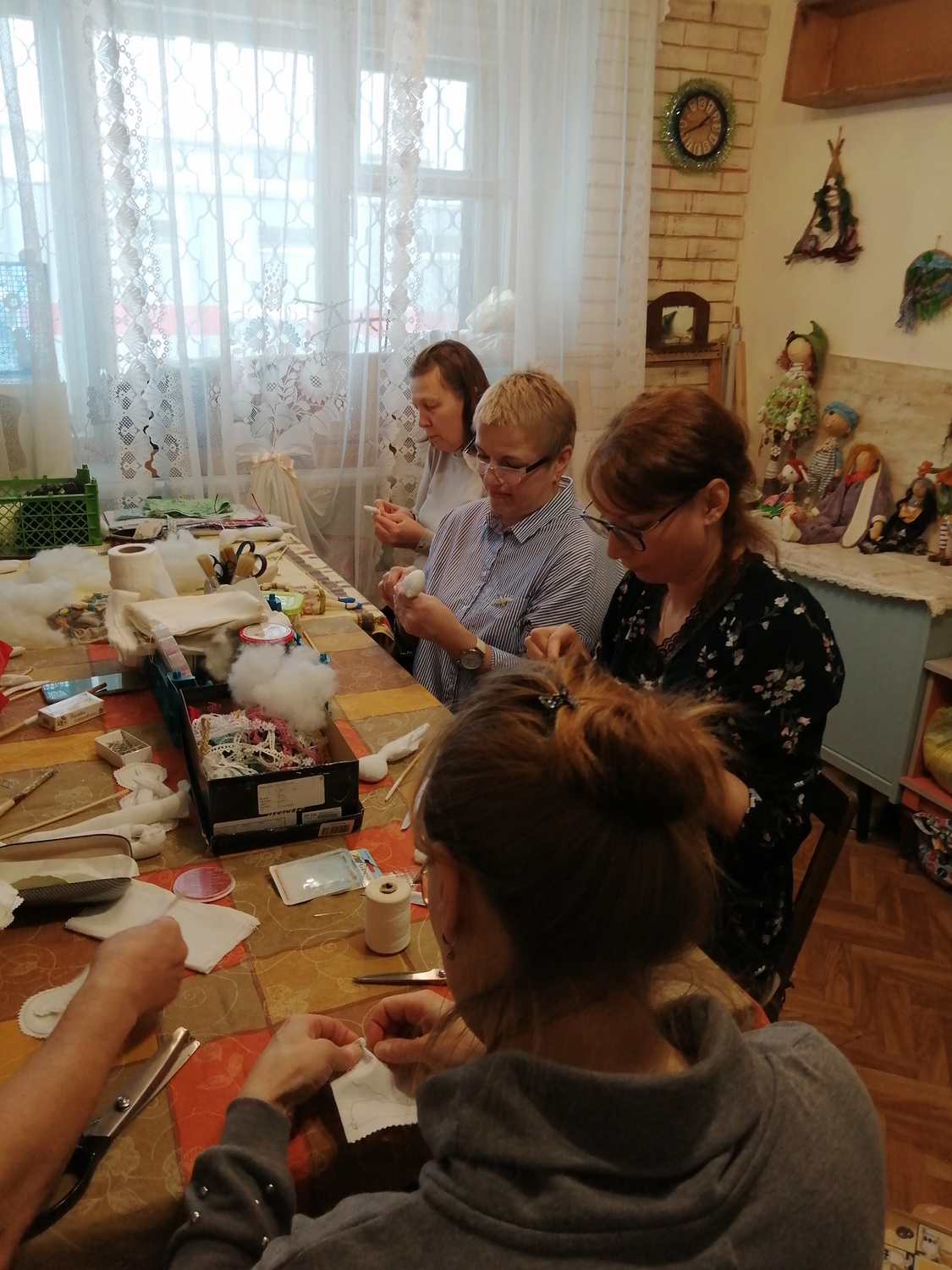 творческий швейный процесс