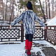 Валяный свитшот  Мелодия талого снега. Свитеры. 'Овечкино счастье'. Ярмарка Мастеров.  Фото №6