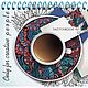 Sketchbook 'Coffee and patterns', Scrapbooking paper, Ulyanovsk,  Фото №1