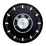 Для дома и интерьера handmade. Livemaster - original item Watch men`s BMW wall-mounted large round. Handmade.