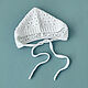 A gift for a newborn: a white cap for a girl, Gift for newborn, Cheboksary,  Фото №1