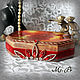 Order Box 'a Study in scarlet'. Handmade with Love. Livemaster. . Box Фото №3